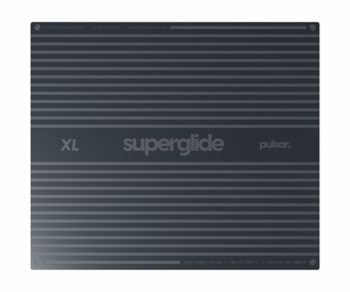 Yuki Aim x Pulsar - Superglide3 Glass Mousepad (Yuki Aim Edition)