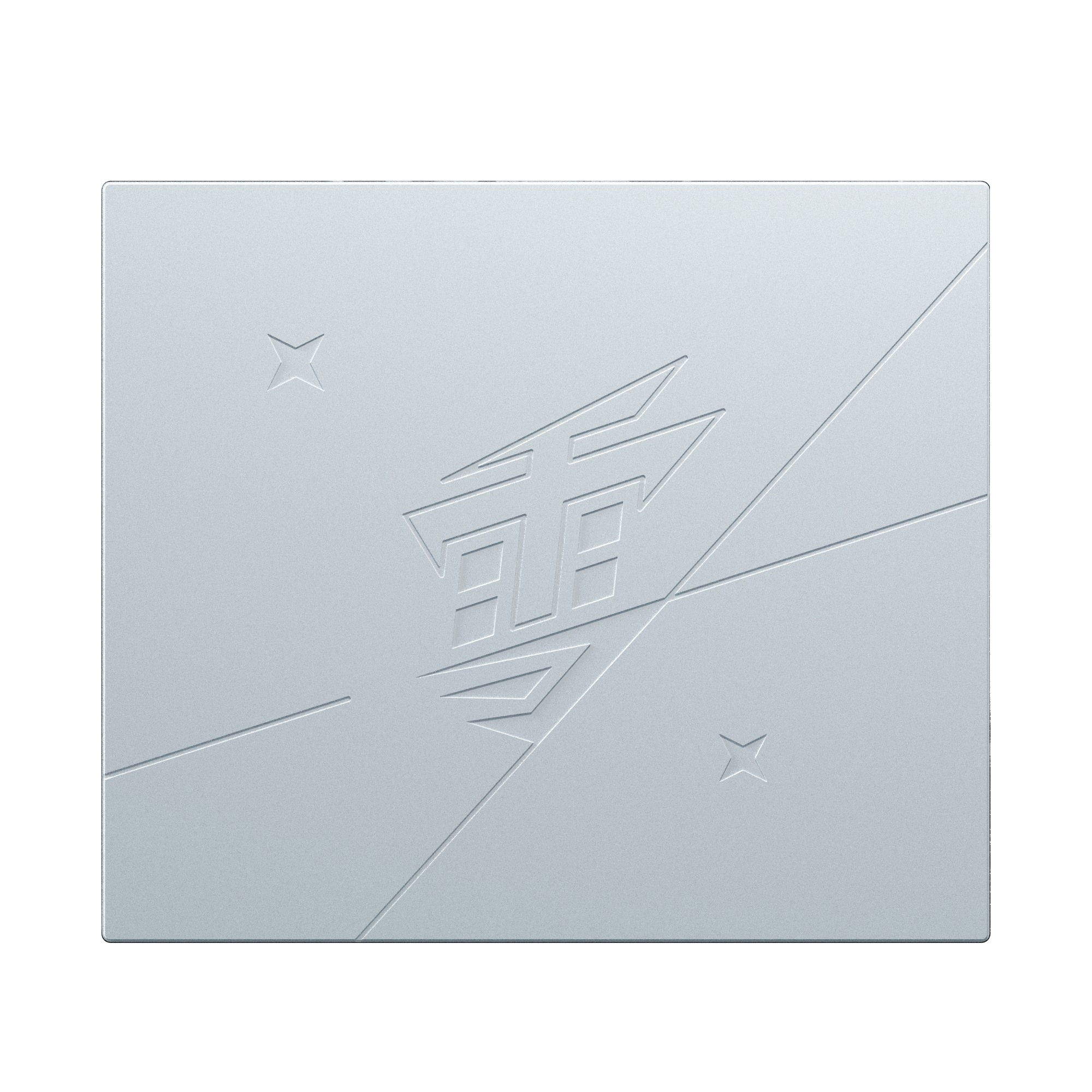 Yuki Aim - Monokuro Glass Mousepad