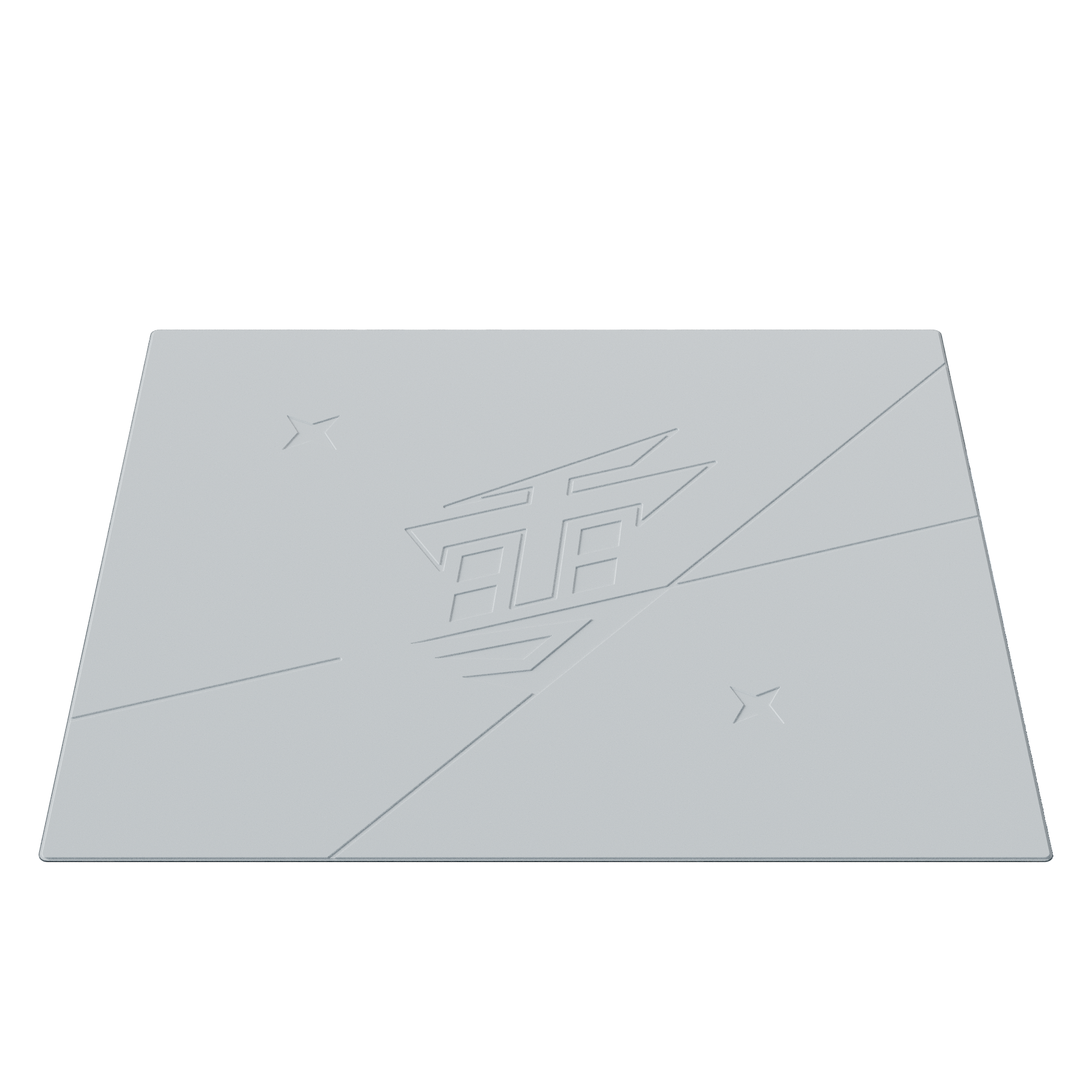 Yuki Aim - Monokuro Glass Mousepad