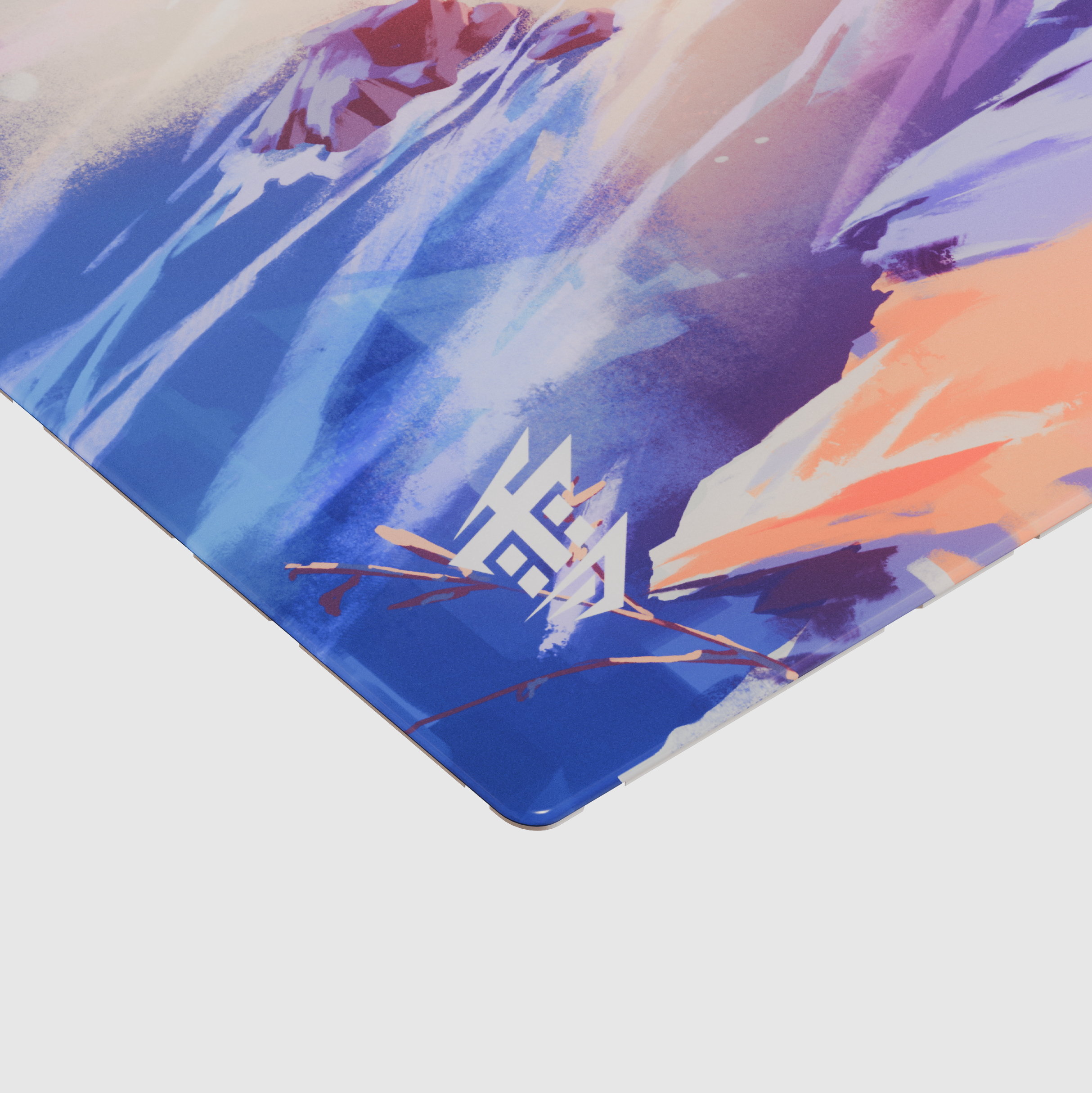 Yuki Aim - Kitsune Glass Mousepad Limited