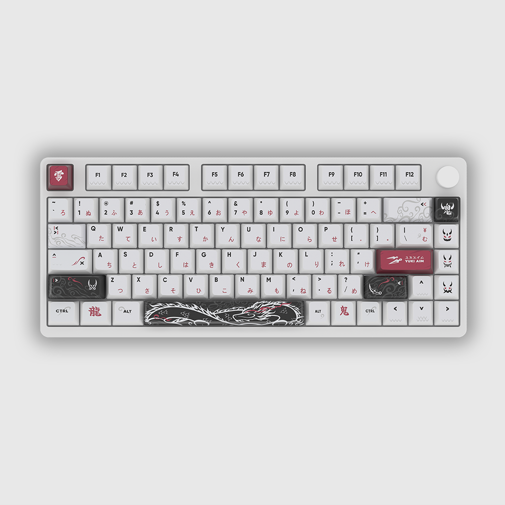 Yuki Aim - Polar75 - 8k Dragon Edition - Hiragana