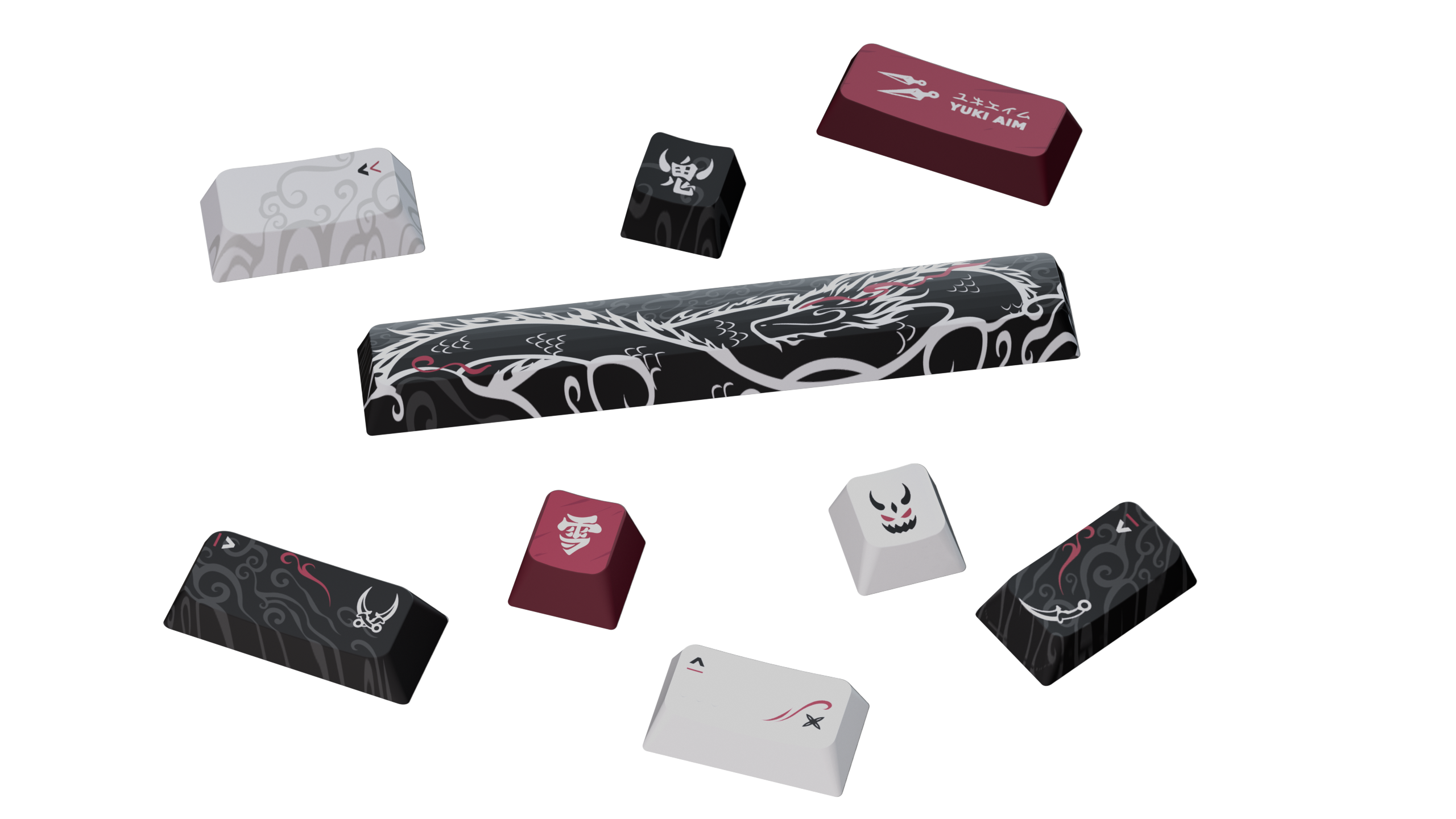 Yuki Aim - Polar75 - 8k Dragon Edition - Hiragana