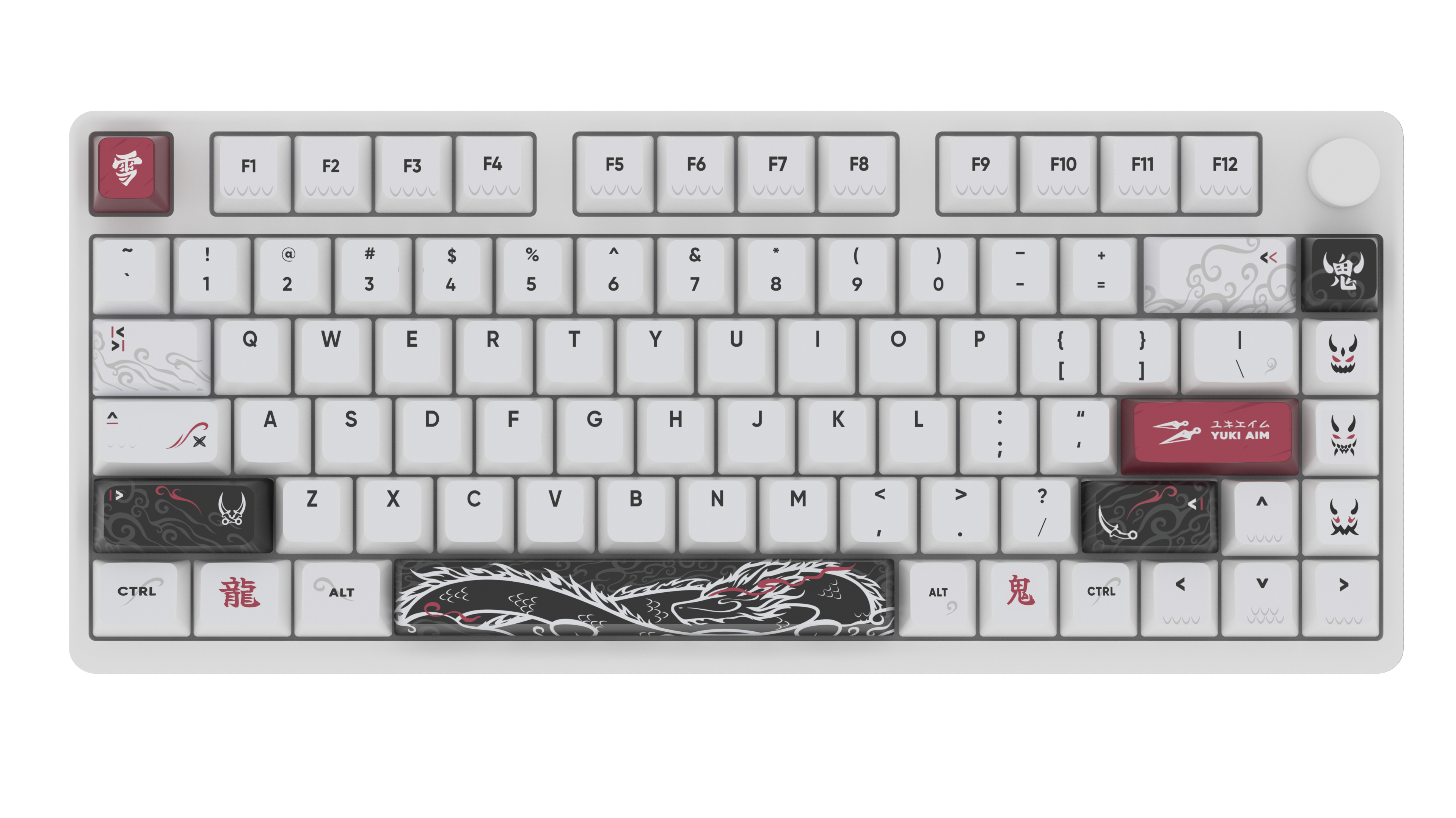Yuki Aim - Polar75 - 8k Dragon Edition - Non-Hiragana