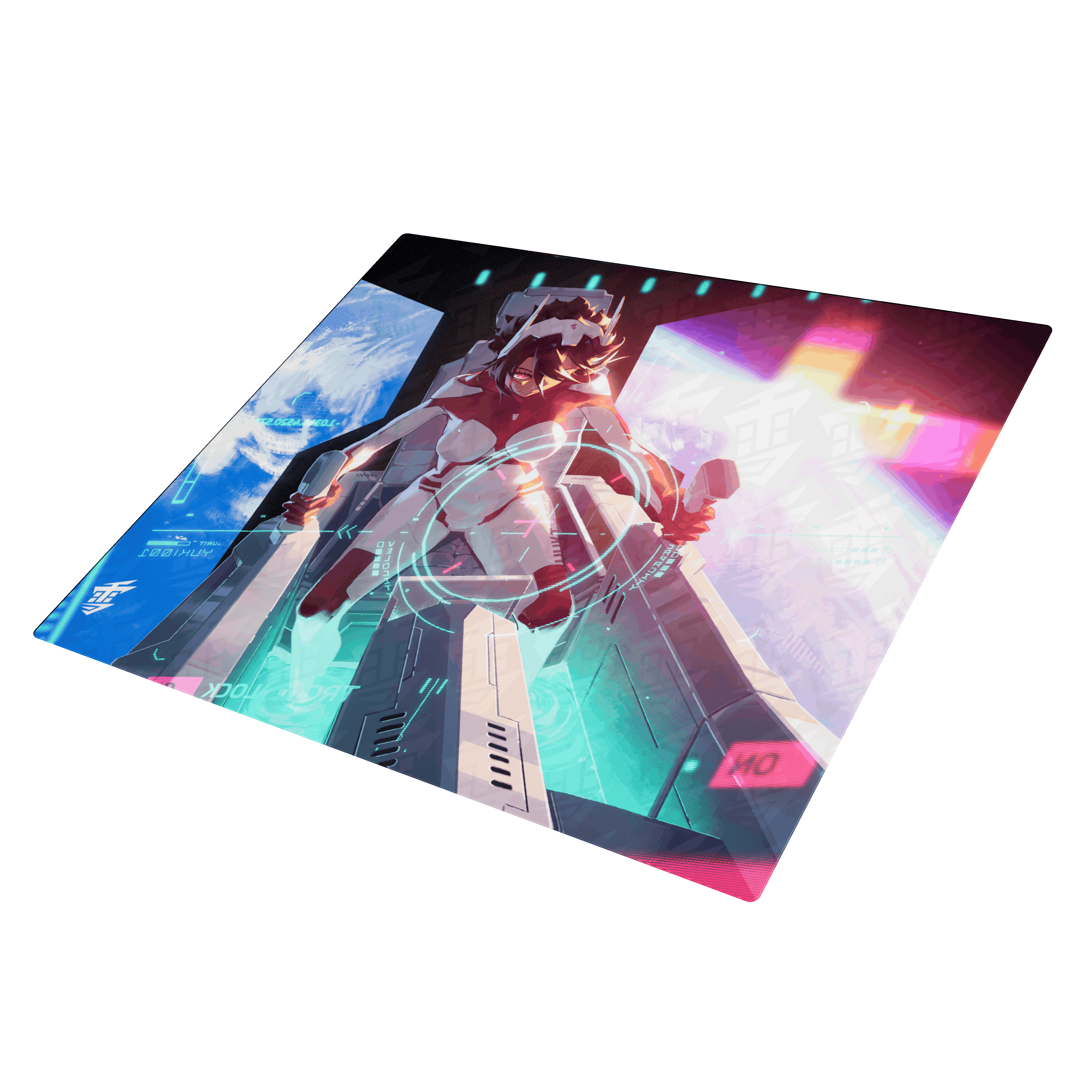 Yuki Aim - MECHA Glass Mousepad