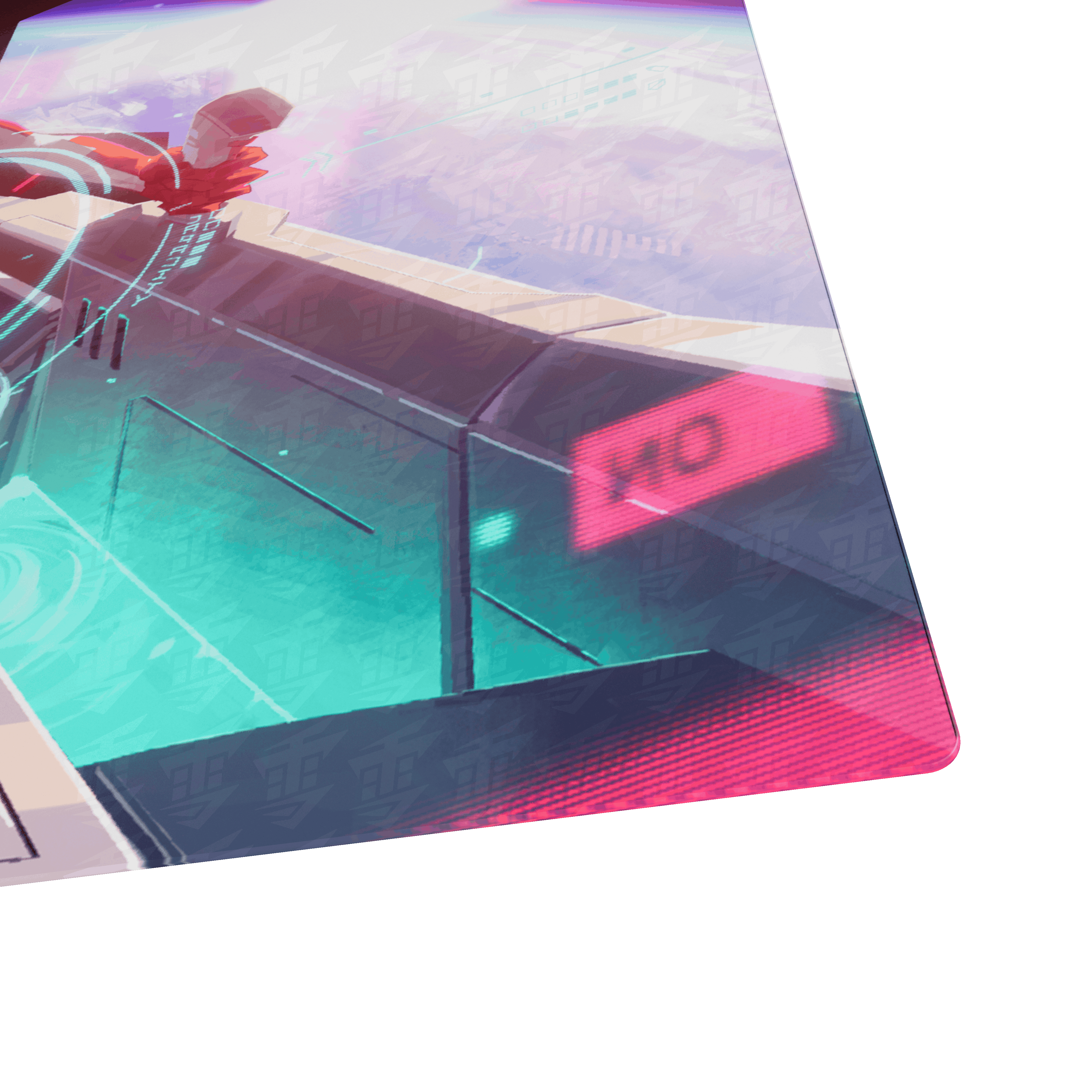 Yuki Aim - MECHA Glass Mousepad