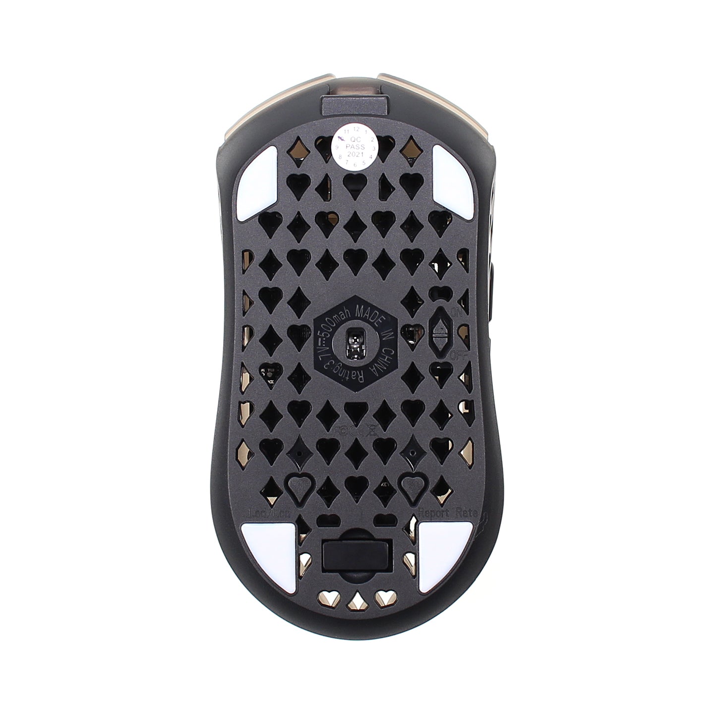 Vancer™ Gretxa Wookong™ Edition Wireless Gaming Mouse V2 - (Black Transparent)