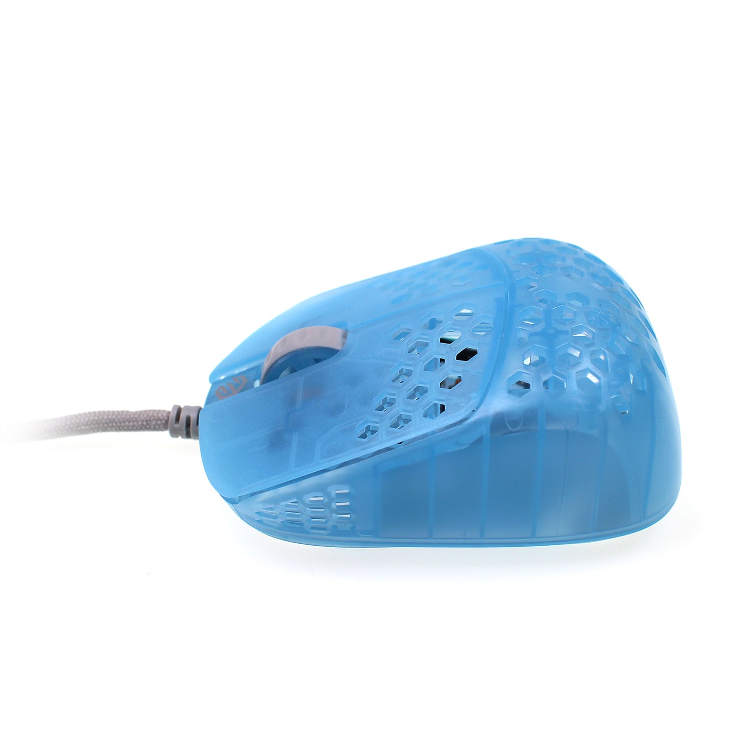 G-wolves HSK "Husky" Ultralight Wired Gaming Mouse - 3389 Sensor - Transparent Blue Edition