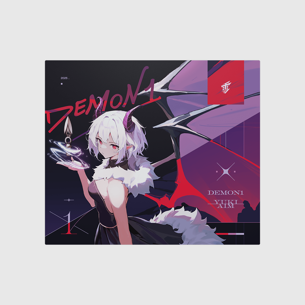 【美品】Yukiaim 鬼 黒 マウスパッド 限定版 美品Yukiaim 鬼 黒 マウスパッド 限定版 A97454166快適