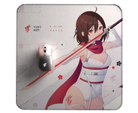 2023 Drop 1 - Katana LARGE Mousepad Limited (White) - Yuki Aim