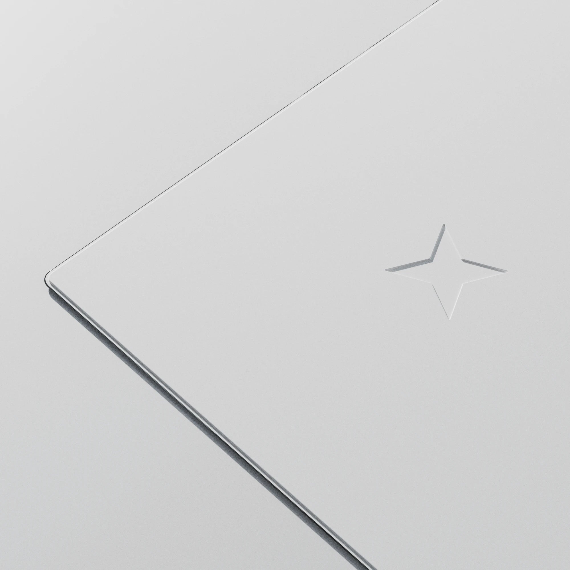 Yuki Aim - Monokuro Glass Mousepad