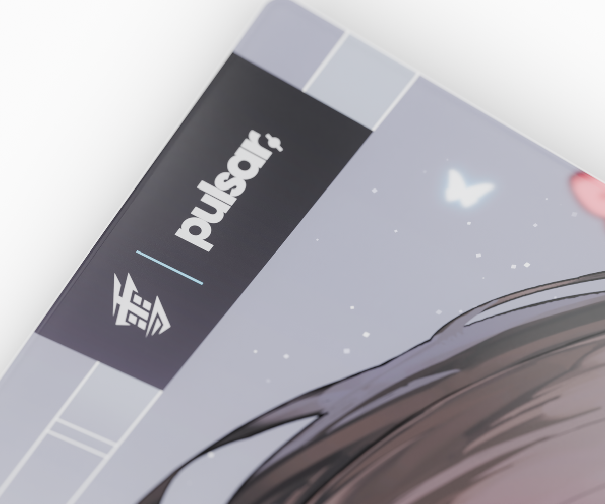Yuki Aim x Pulsar - Superglide3 Glass Mousepad (Yuki Aim Edition)