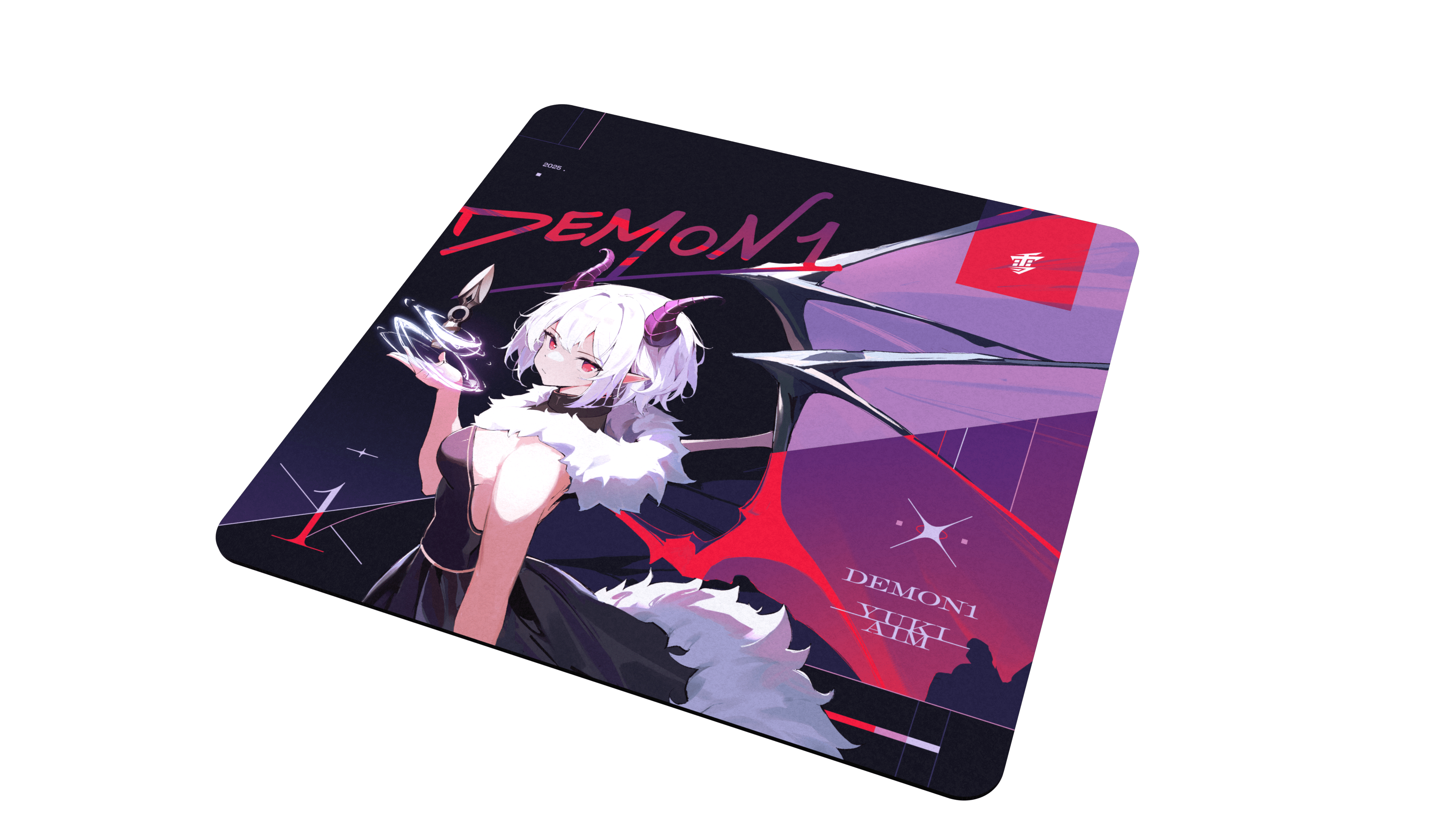 Yuki Aim x Demon1 - Large Cloth Mousepad Limited