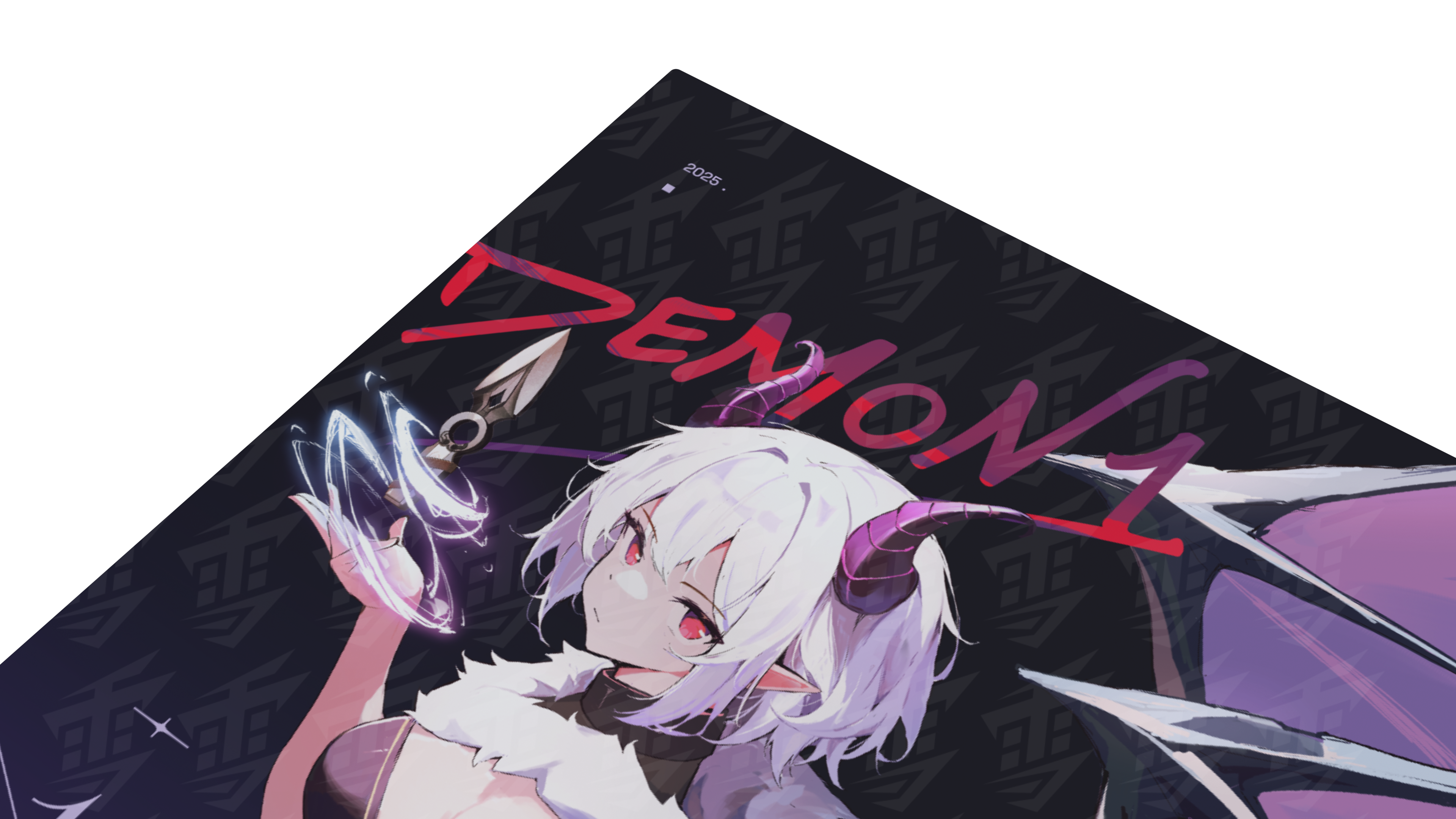 Yuki Aim x Demon1 - Glass Mousepad Limited