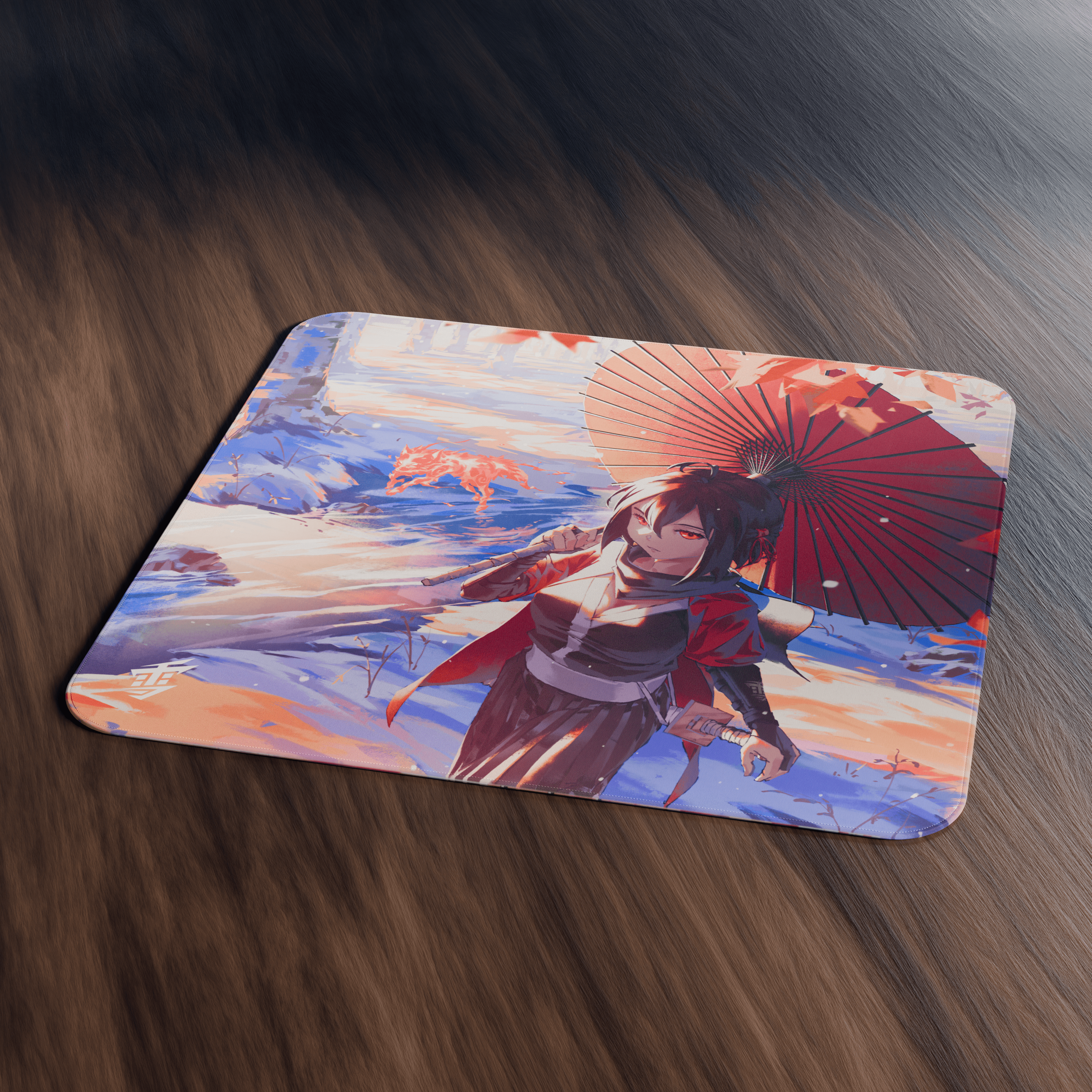 Yuki Aim - 2024 Drop 1 - Kitsune LARGE Mousepad Limited