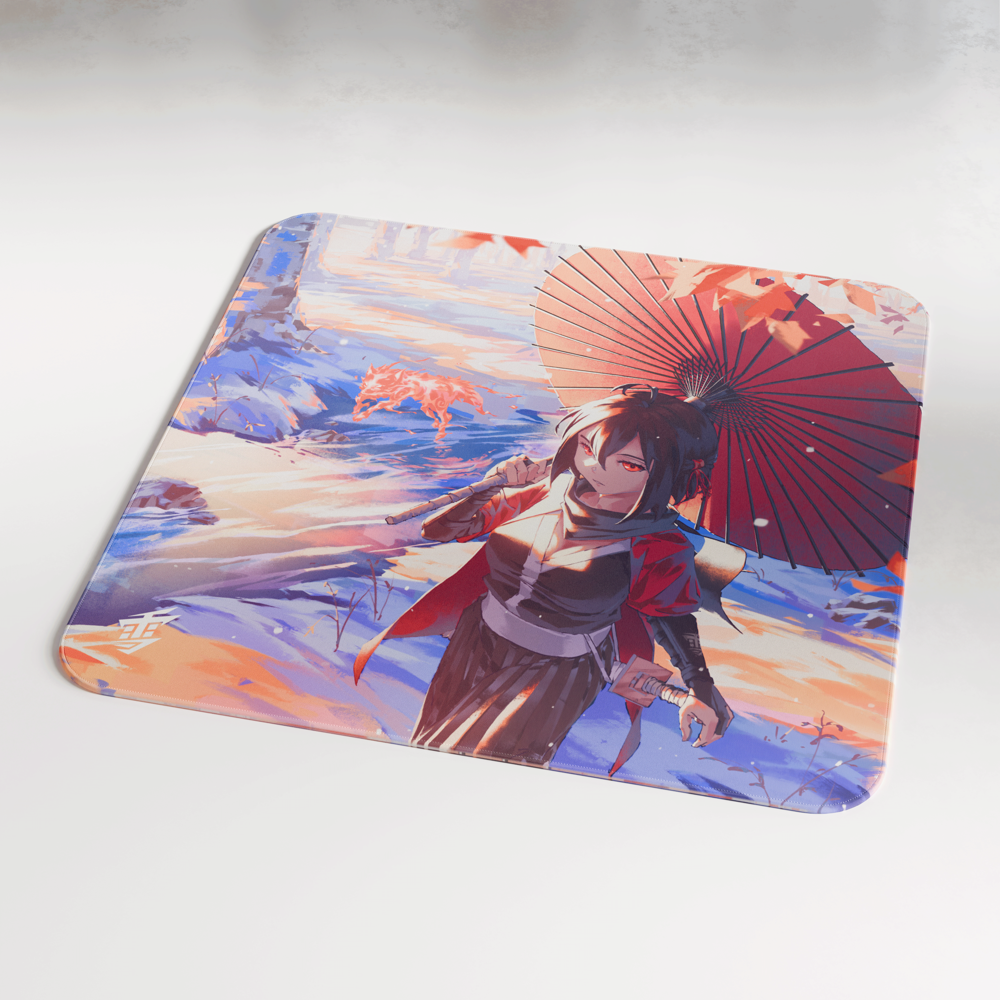 ユキエイム マウスパッド キツネ Yuki Aim - Kitsune LARGE Mousepad Limited