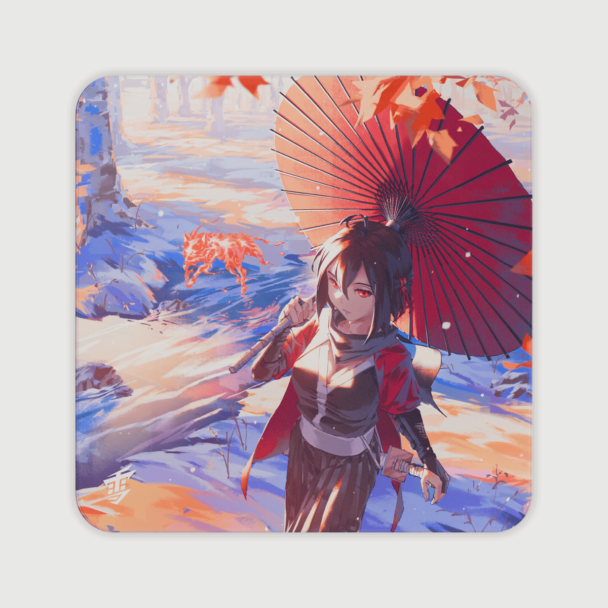 YUKI 2024 KATANA GLASS MOUSEPAD YUKI 2024 KATANA GLASS MOUSEPAD