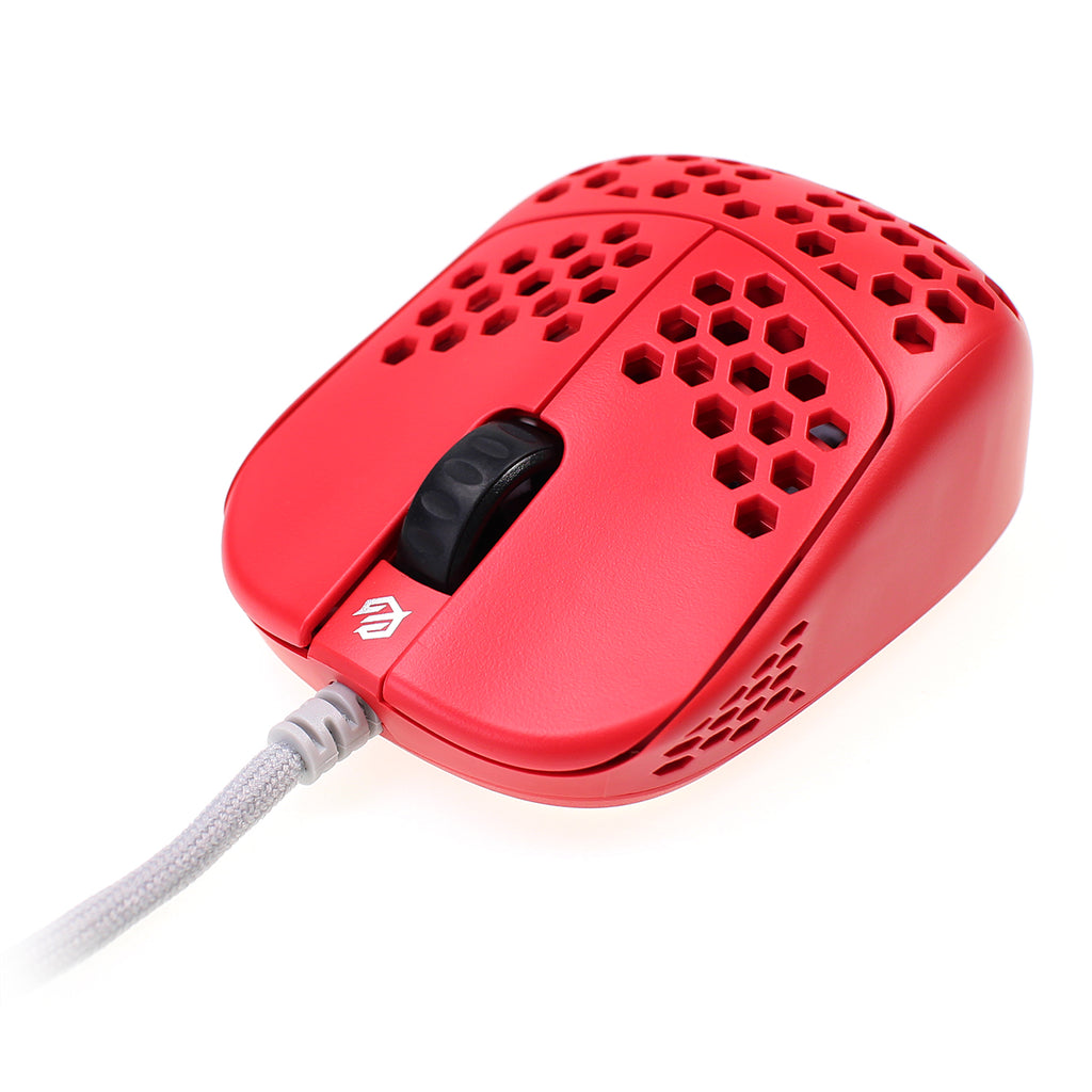 G-wolves HSK "Husky" Wired Gaming Mouse - 3389 Sensor - Red – Yuki Aim
